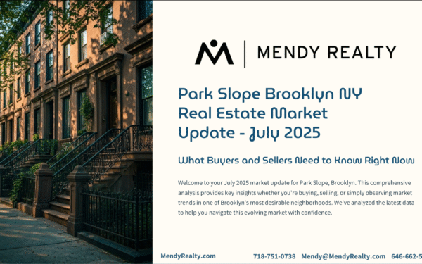 Park Slope Market Report - Mendy Realty